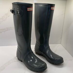 Hunter Tall Refined Gloss Rain Boots